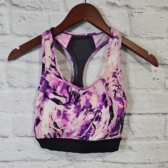 LuLaRoe Other - Rise By LuLaRoe Purple and Black Sports Bra